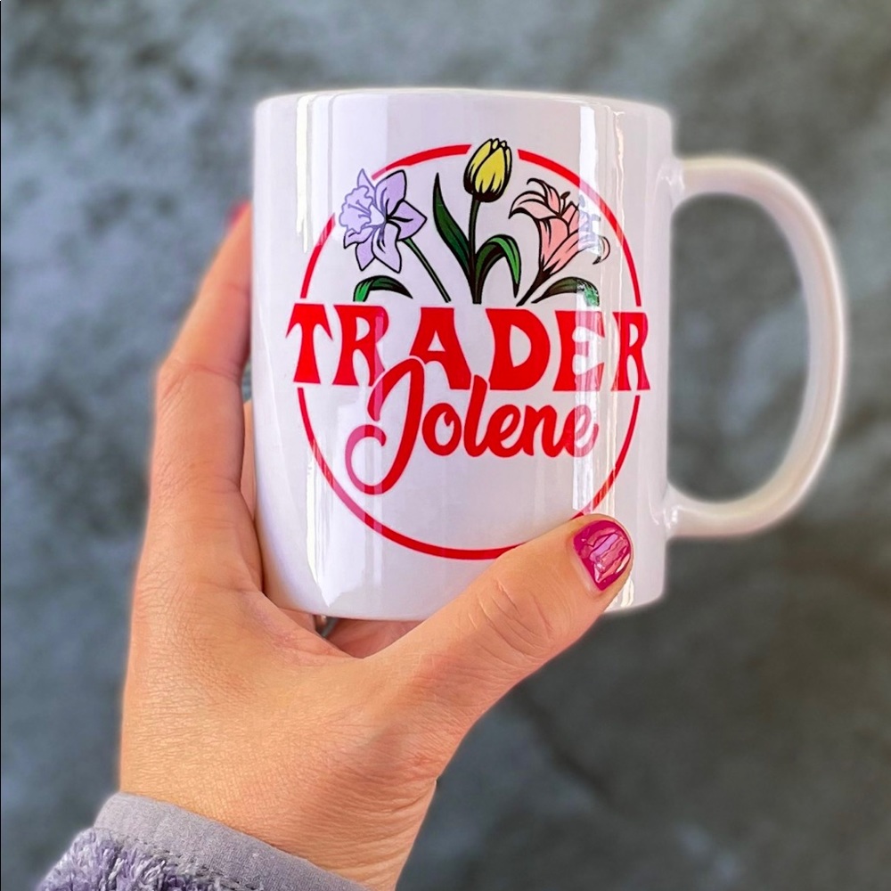 11 OZ. MUG (WHITE) Traderjolene Coffee Mug